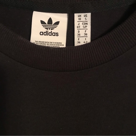 NEVER WORN Adidas Black T-Shirt Dress - Picture 2 of 4
